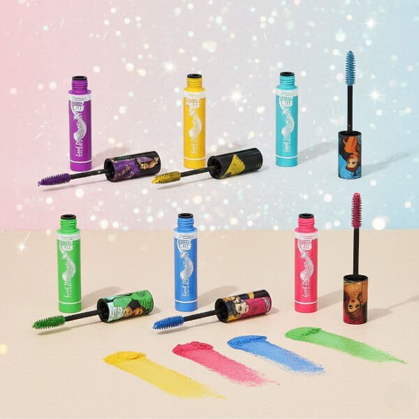 6'lı Renkli Maskara Seti