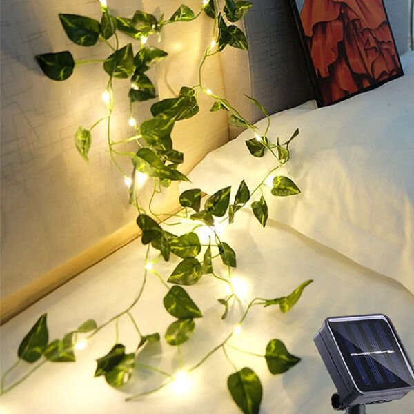 Güneş Enerjili Sarmaşık Led Dekor 5 Metre