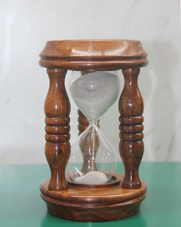 Ahşap Kum Saati Model 7