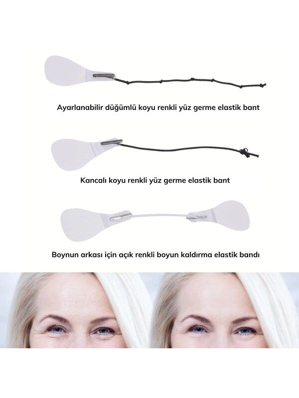 Yüz Yogası Gerdirme Bandı 40 Adet
