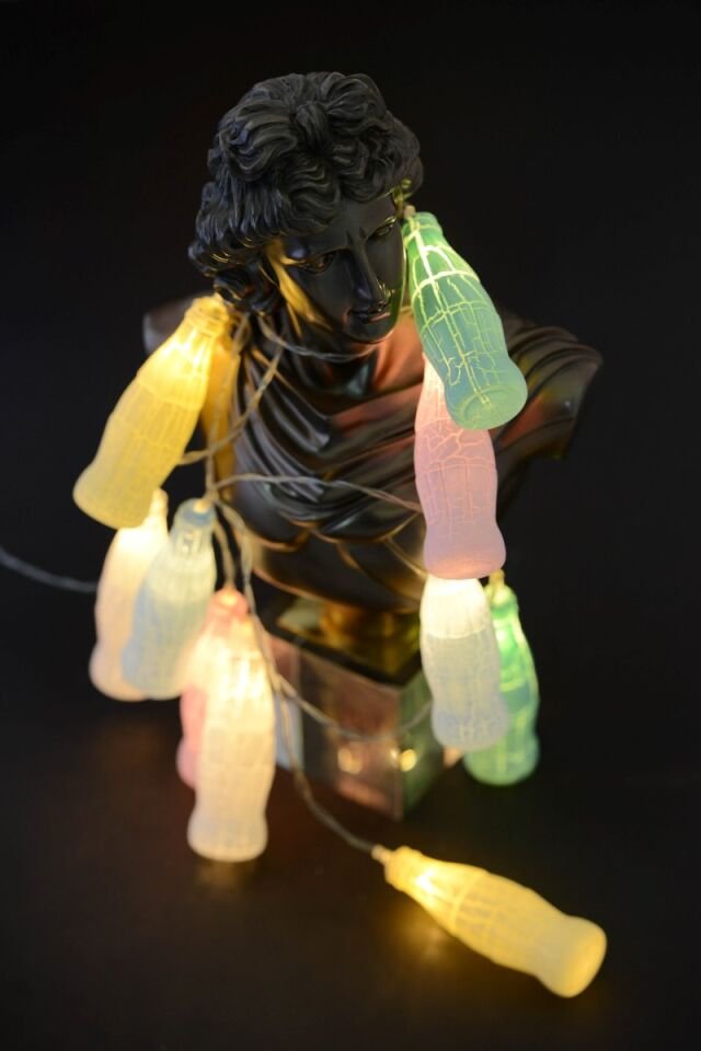 Şişe Led Işık Gece Lambası 215 Cm