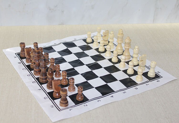 Ahşap Satranç Taşı 10 Cm