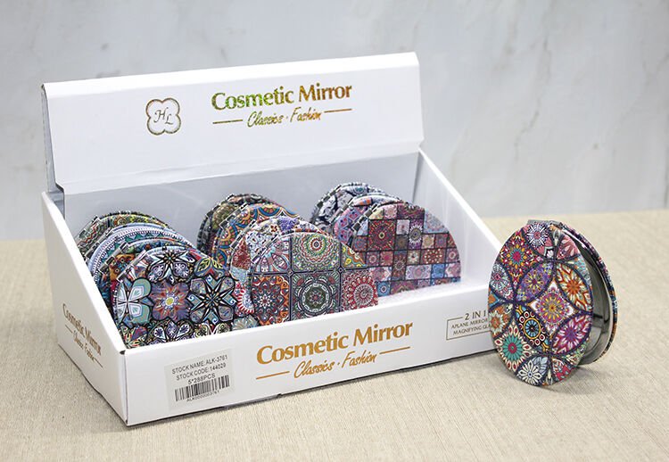 Taşlı El Aynası Oval İnce Model 1