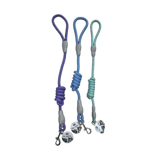 Evcil Hayvan Fitil Gezdirme Tasması 10 mm x 120 cm
