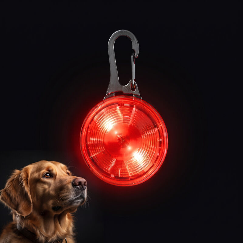 Evcil Hayvan Işıklı LED Tasma Aparatı - Suya Dayanıklı - Uzun Pil Ömrü