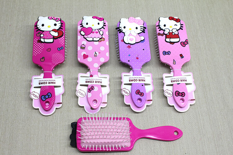 Hello Kitty Tasarımlı Saç Tarağı - 1 Adet