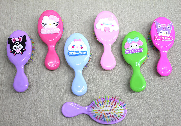 Kuromi, Hello Kitty, Cinnamon, My Melody Saç Tarağı
