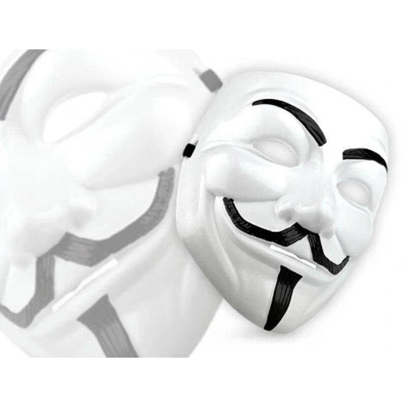 V for Vendetta Maskesi - 12'li Paket - Plastik