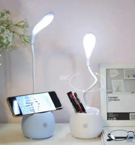 Halka LED USB Şarjlı Masa Lambası