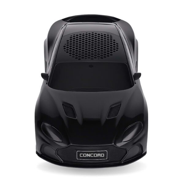 Siyah Araba Tasarımlı Hoparlör - Bluetooth FM USB Özellikli