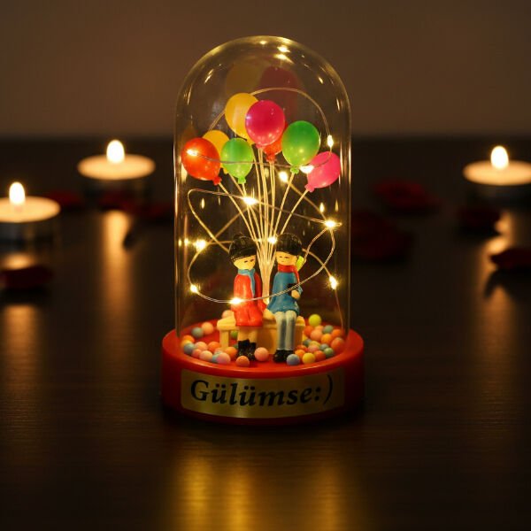 Biblolu Balonlu Ledli Fanus