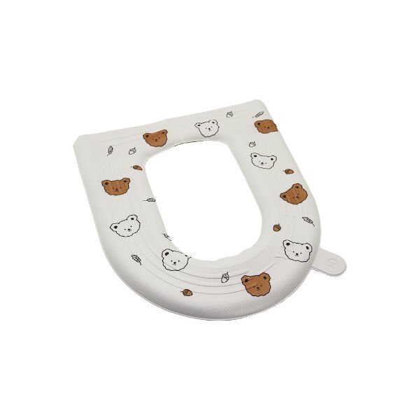 Desenli Klozet Oturak Kılıfı