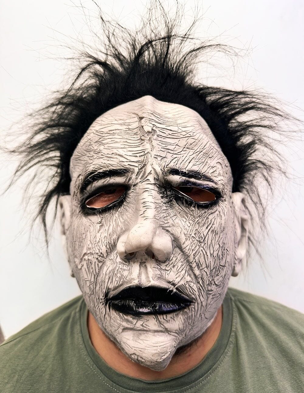 Michael Myers Siyah Saçlı Yüz Maskesi