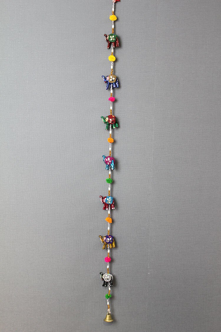 7'li Asmalı Aynalı Fil Model 2