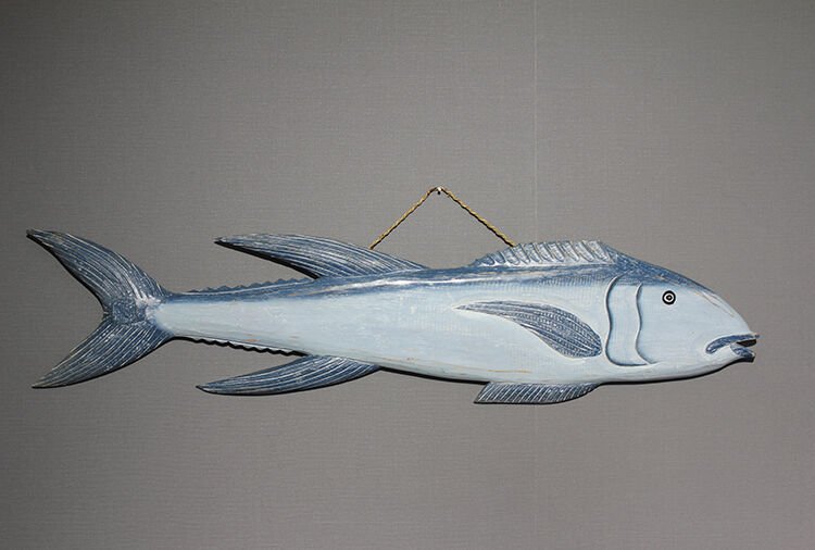 Ahşap Duvara Asmalı Balık Pano