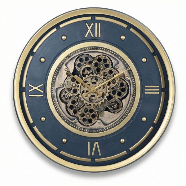 Çarklı Duvar Saati 60 cm
