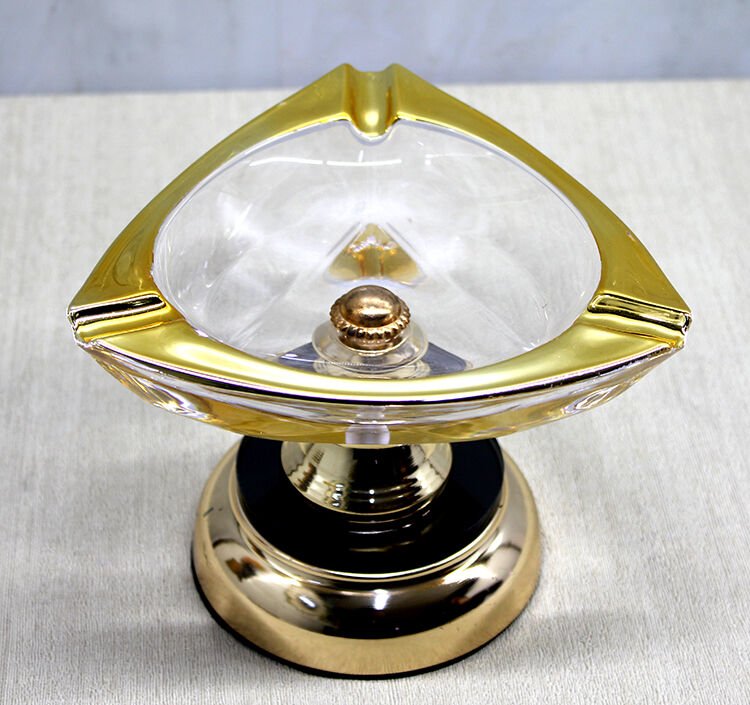 Metal Ayaklı Cam Küllük Model 2