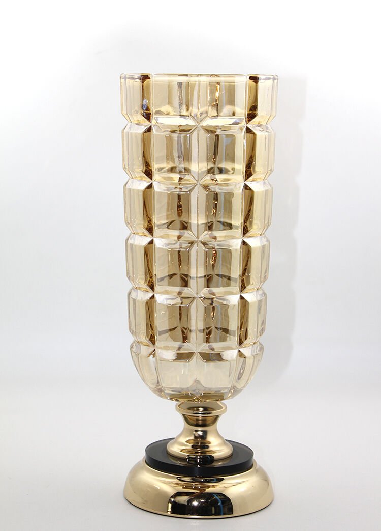 Cam Şamdan Tekli Model 4