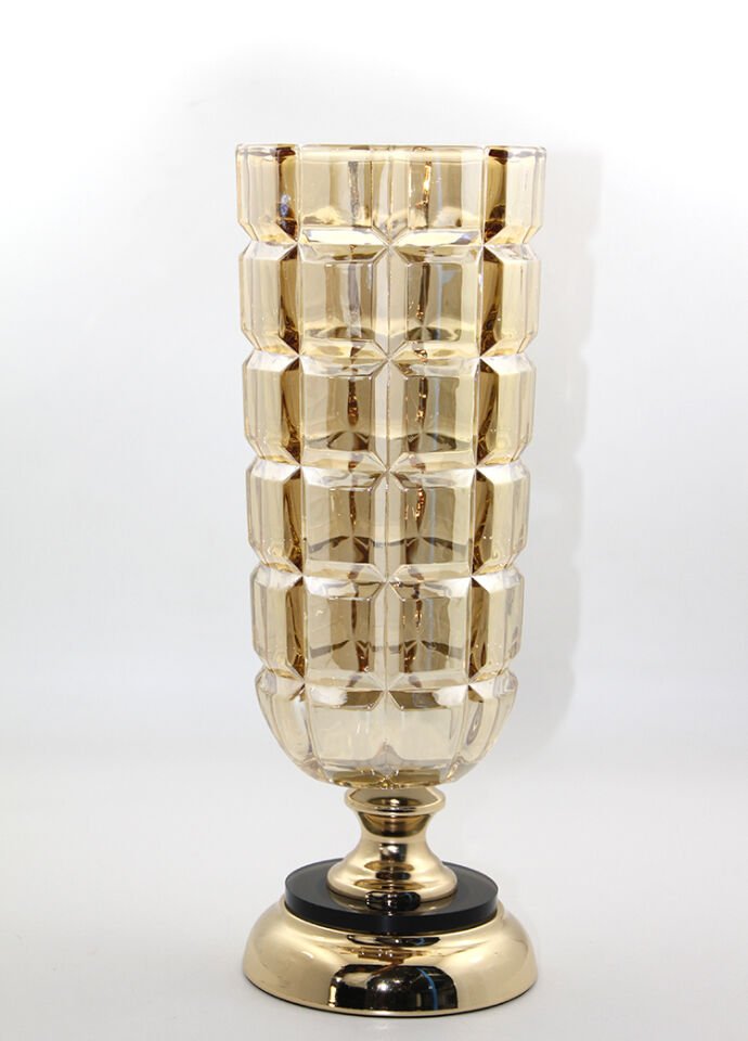 Cam Şamdan Tekli Model 4