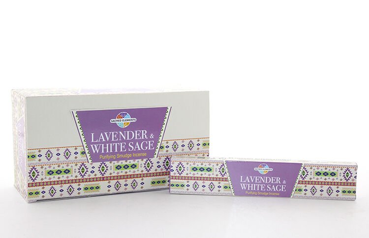 Hem Sacred Elements Lavender White Sage Masala Aromalı Çubuk Tütsü