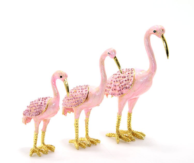Swarovski 3'lü Flamingo