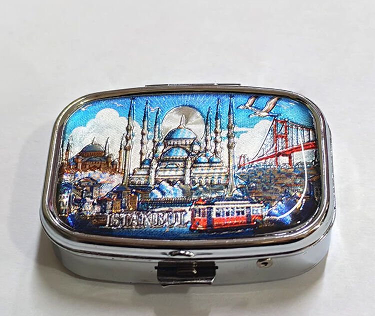 İstanbul Temalı İlaç Kutusu - Model 3