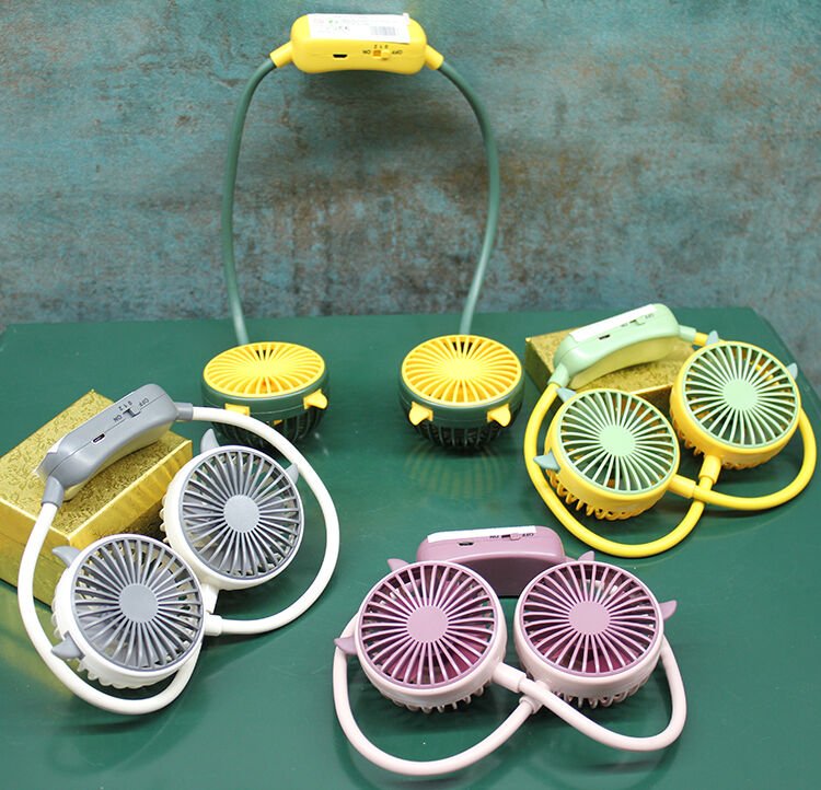 Kuromi Şarjlı Boyun Fanı Vantilatör 2 Kademeli - Model 2