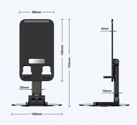 Katlanabilir Telefon Tablet Tutucu Stand