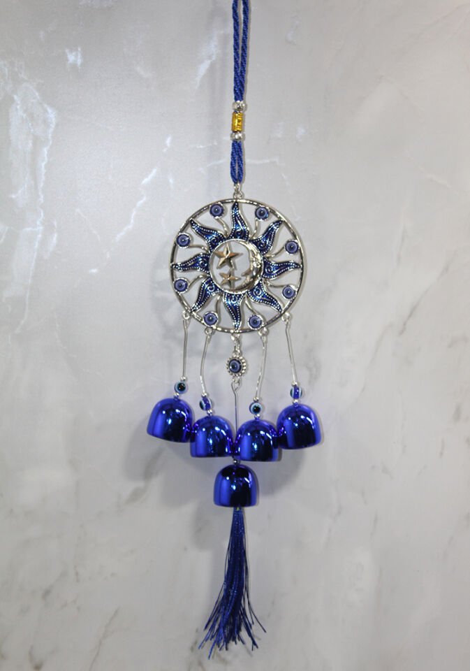 Metal Nazar Boncuğu Çan Model 16