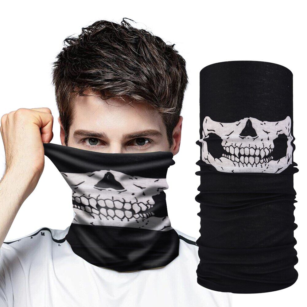 Motorcu Boyunluk Baf Buff Bandana - 25x48 cm Model 7