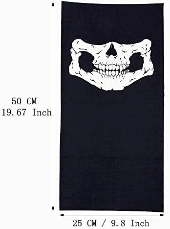 Motorcu Boyunluk Baf Buff Bandana - 25x48 cm Model 7