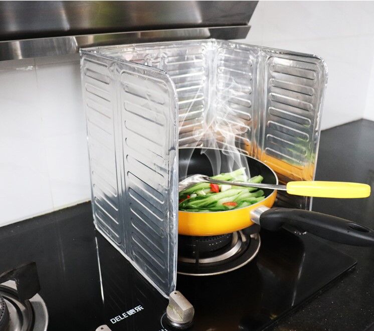 Ocak Yağ Koruyucu Alüminyum Paravan