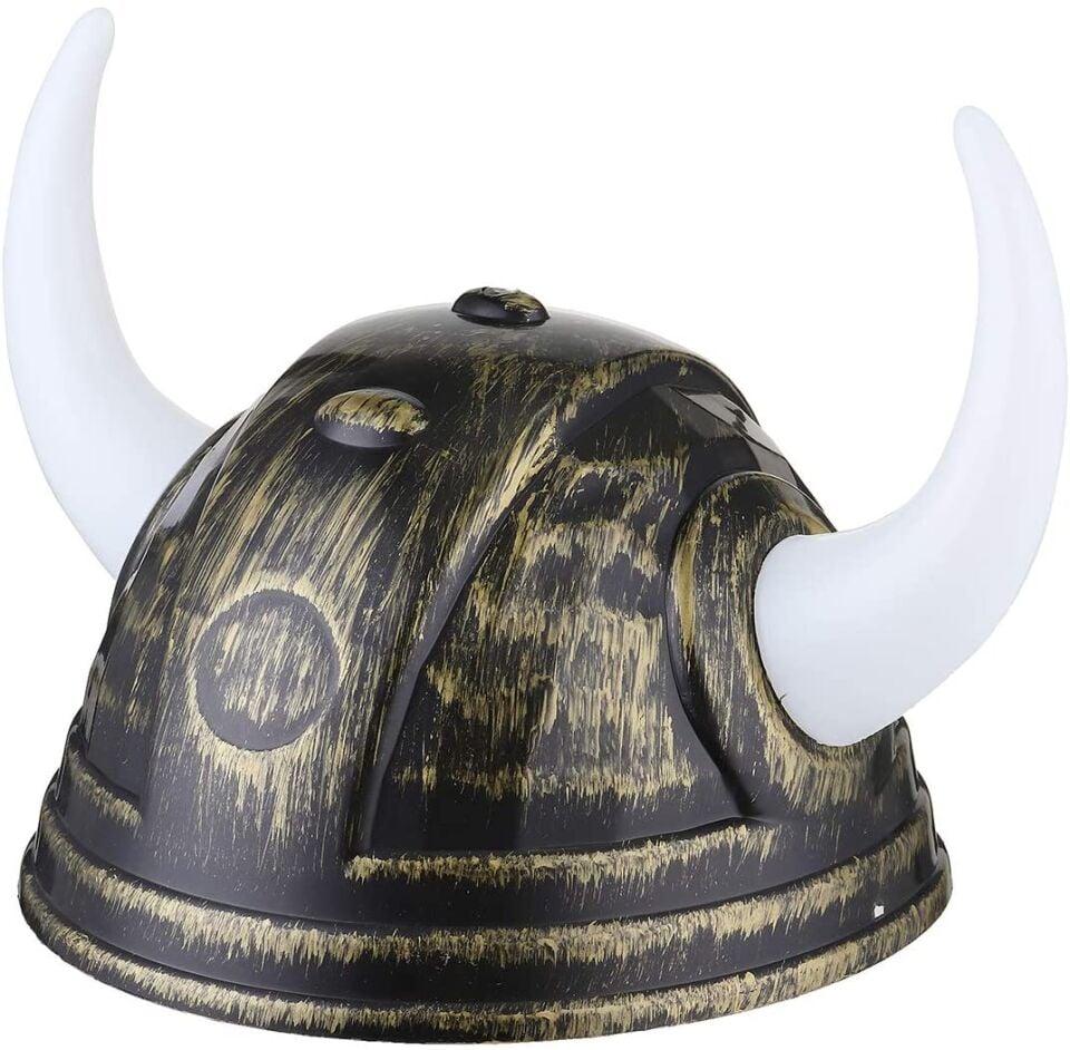 Viking Asteriks Başlığı Altın Renk