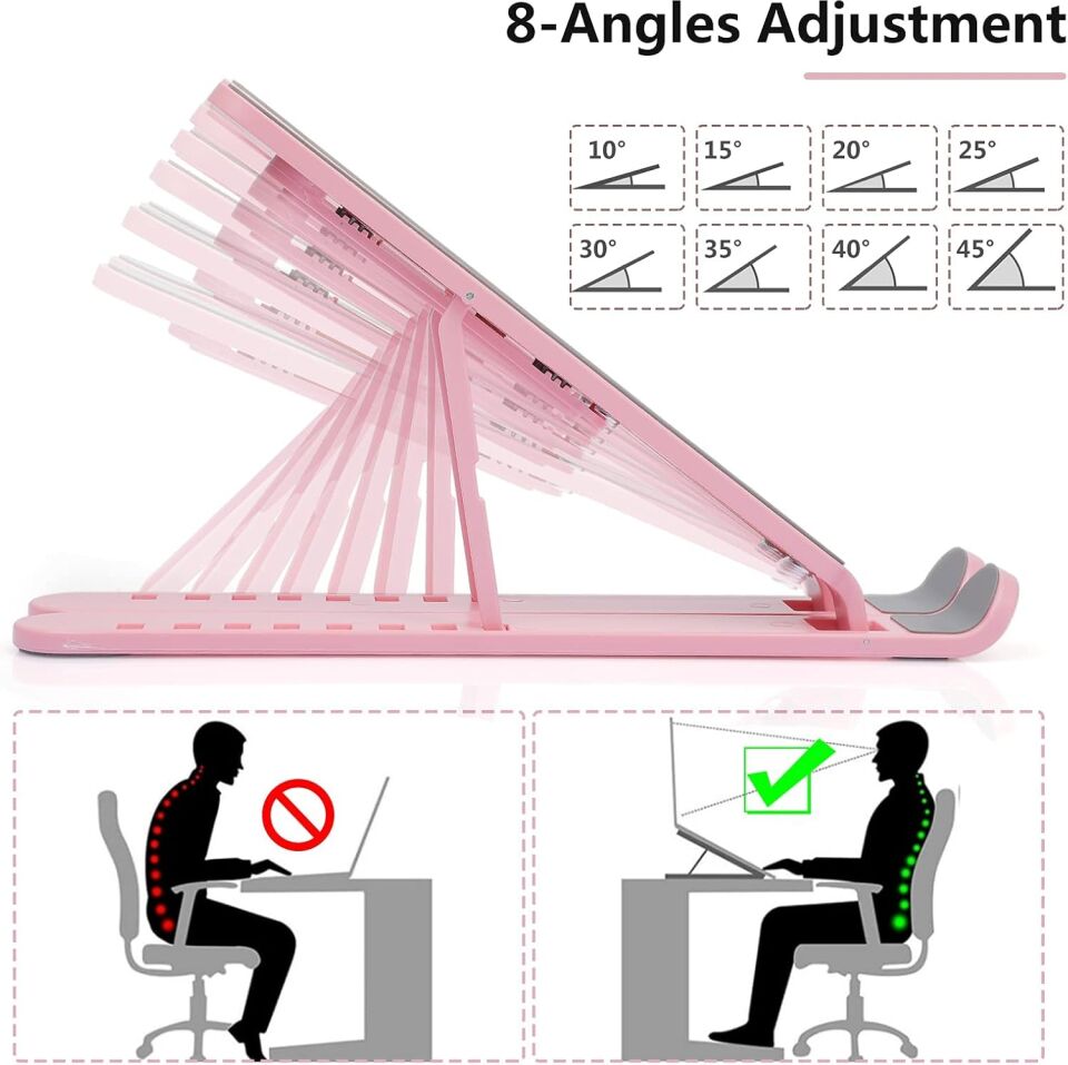 Ayarlanabilir Laptop Standı 7 Kademe