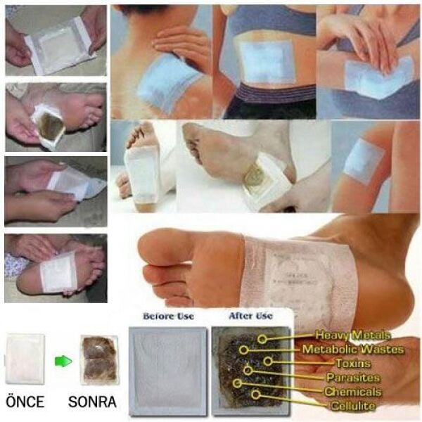 Detox Bandı -Toksin Atıcı 10 Adet