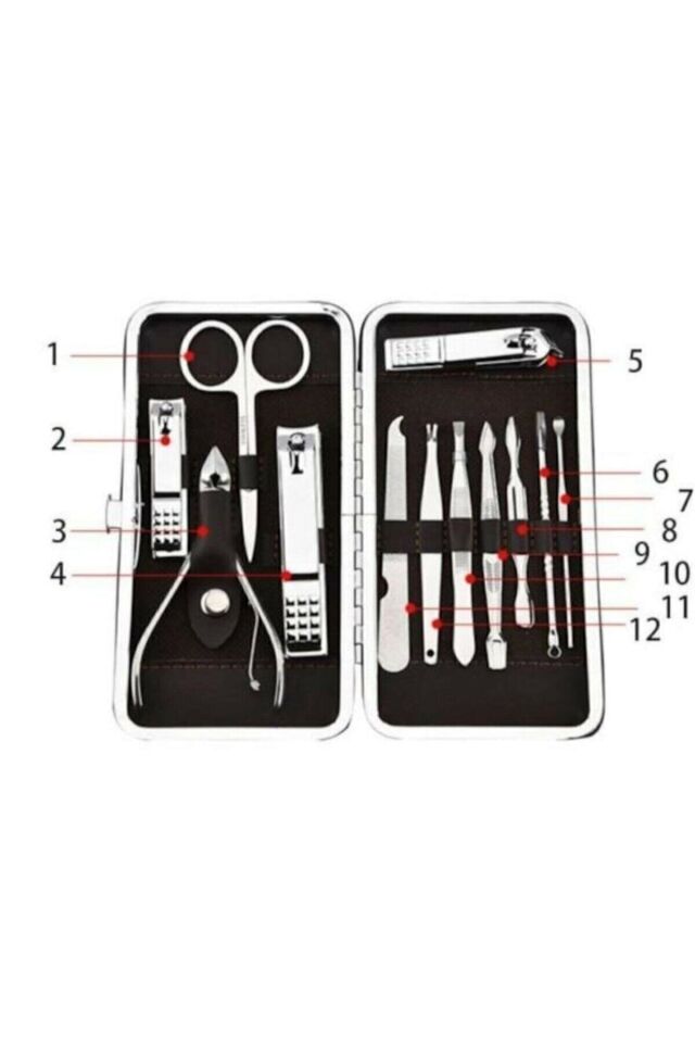 Manikür Seti 12 Parça