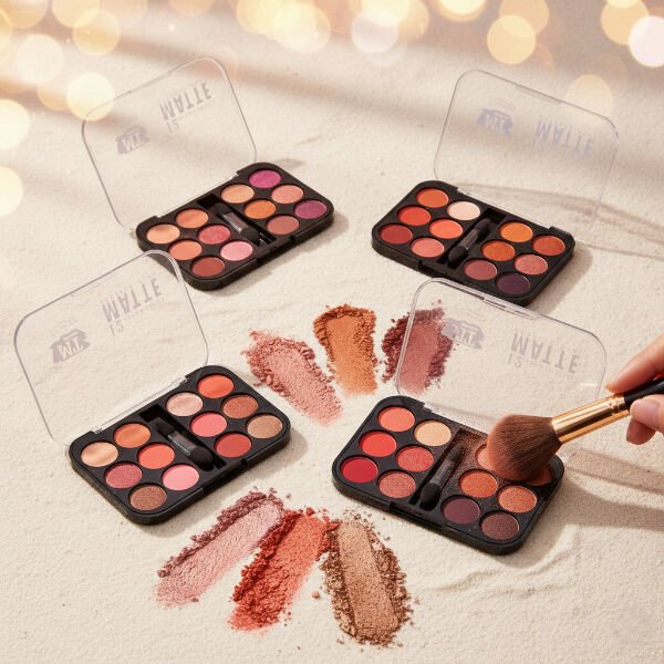 12 Renk Far Paleti - 3'lü Set