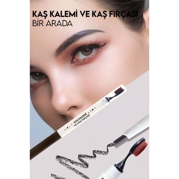 3'lü Kaşık Fırçalı Kaş Kalemi Seti